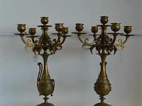 2x5 armige kandelaar h=50cm - afbeelding 1 van  6