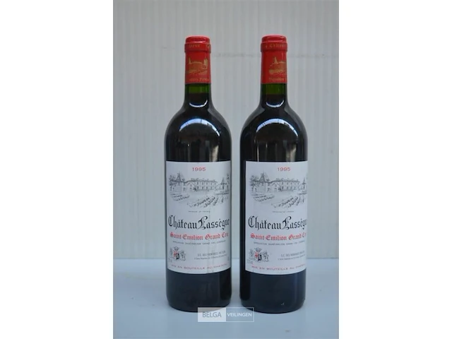 2x75cl château lassègue, grand cru, 12,5%, frankrijk - afbeelding 1 van  4