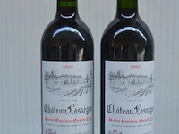 2x75cl château lassègue, grand cru, 12,5%, frankrijk - afbeelding 1 van  4