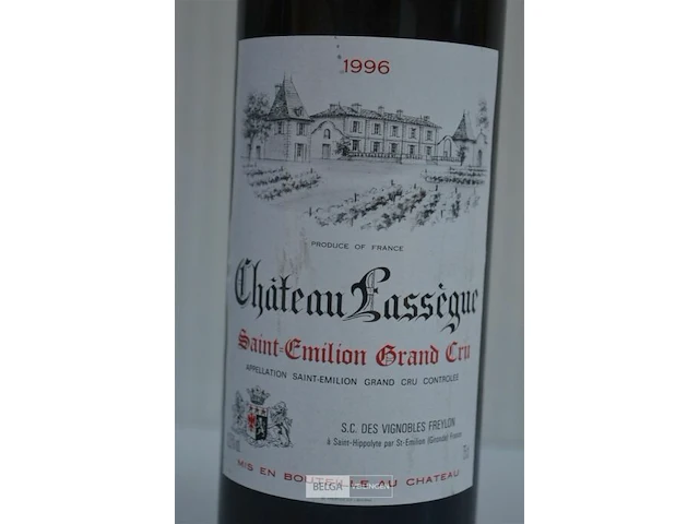 2x75cl château lassègue, grand cru, 12,5%, frankrijk - afbeelding 2 van  4