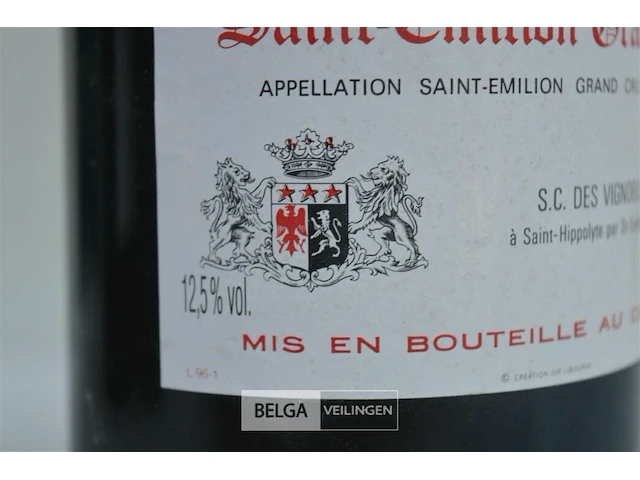 2x75cl château lassègue, grand cru, 12,5%, frankrijk - afbeelding 4 van  4
