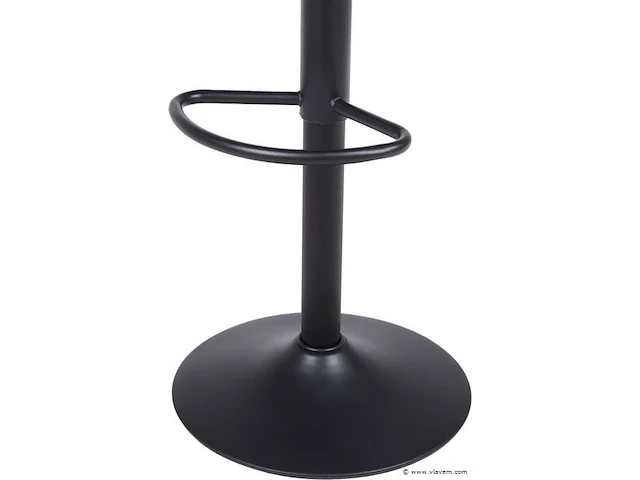 2xbar stoelen verstelbare hoogte zwart - afbeelding 3 van  5