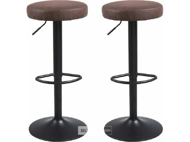 2xbarkruk donkerbruin - afbeelding 1 van  8