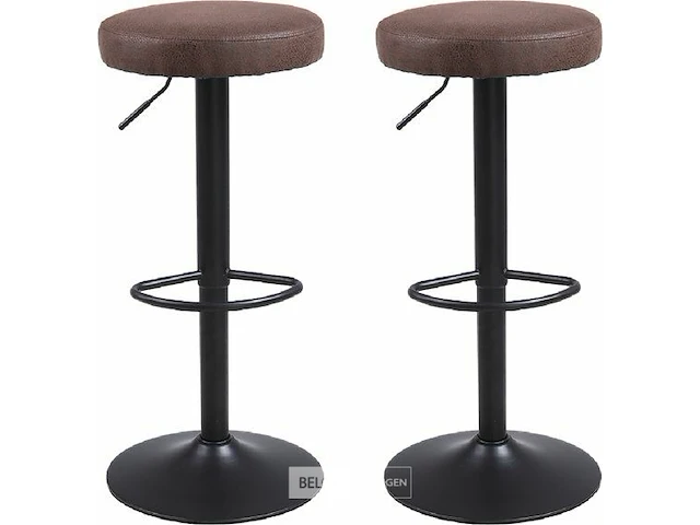 2xbarkruk donkerbruin - afbeelding 1 van  8