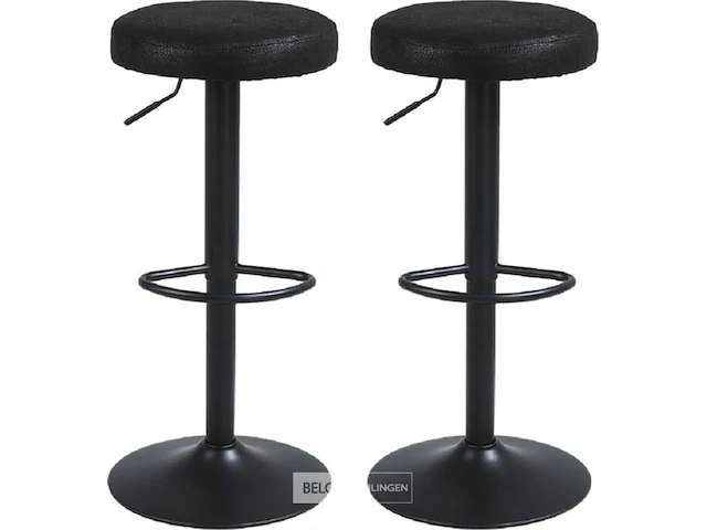 2xbarkruk zwart - afbeelding 1 van  8