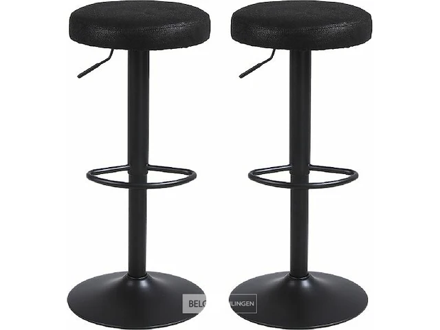 2xbarkruk zwart - afbeelding 1 van  8