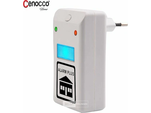 2xcenocco cc-0046: ultrasoon ongediertealarm met infraroodsensor-230volt - afbeelding 2 van  3