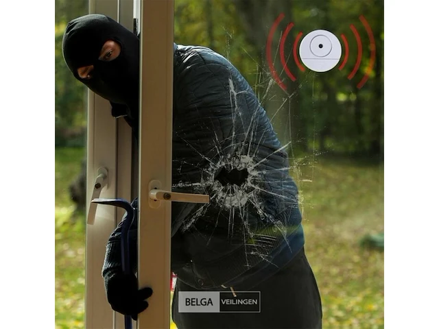 2xglasbreukalarm - afbeelding 1 van  3