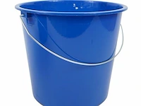 2xpoetsemmer 10liter blauw - afbeelding 1 van  1