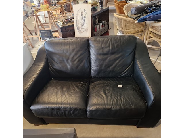2zit leder salon - afbeelding 1 van  1