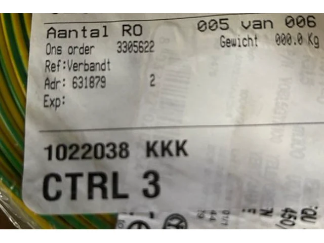 3 aardingskabels - afbeelding 3 van  3