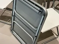 3 alu klaptafels en 5 klapstoelen - afbeelding 3 van  4