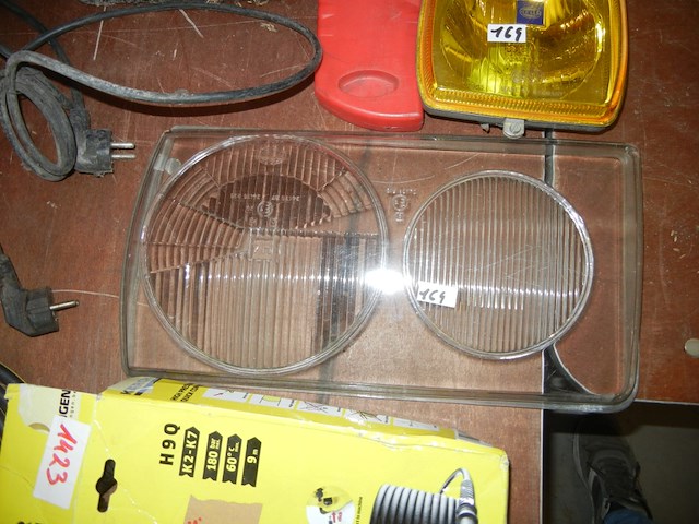 3 autolichten plus gevarendriehoek - afbeelding 1 van  2