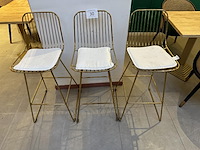 3 barstoelen