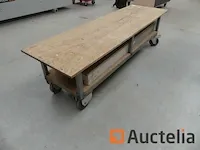 3 behandelingstrolley op wielen - afbeelding 3 van  3