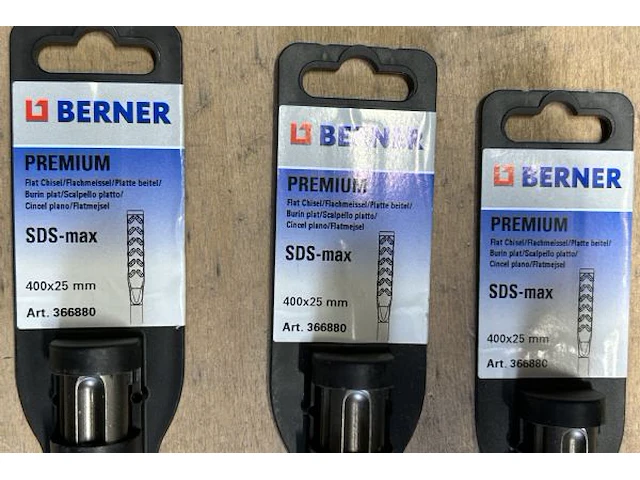 3 berner platte beitels - afbeelding 3 van  3