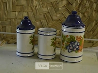 3 bewaarpotten en muurdeco - afbeelding 4 van  4