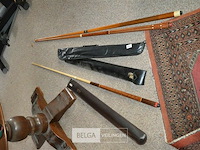 3 biljartkeuen en keu-tassen - afbeelding 1 van  4