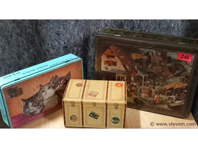 3 blikken dozen - afbeelding 1 van  1