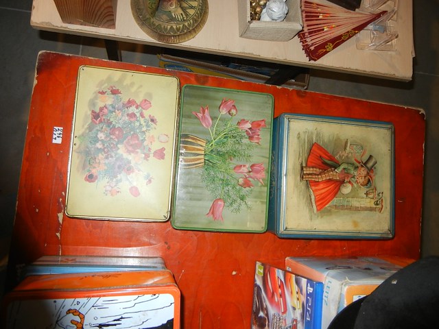 3 blikkendozen - afbeelding 2 van  2