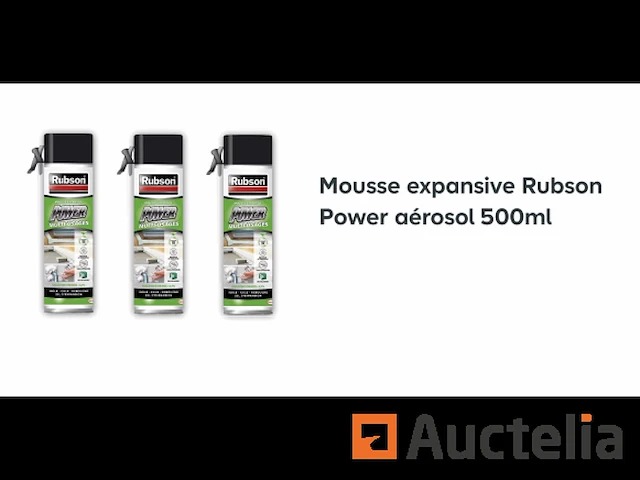 3 bommen expanderend schuim 500 ml rubson - afbeelding 3 van  6