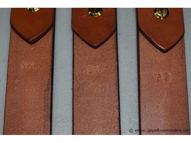 3 broeksriemen maat 32-33-34 - afbeelding 2 van  2