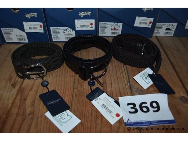 3 broeksriemen maat 85 - afbeelding 1 van  2