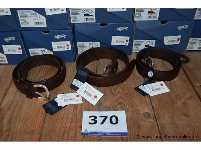 3 broeksriemen maat 85 - afbeelding 1 van  3