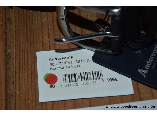 3 broeksriemen maat 90 - afbeelding 3 van  4