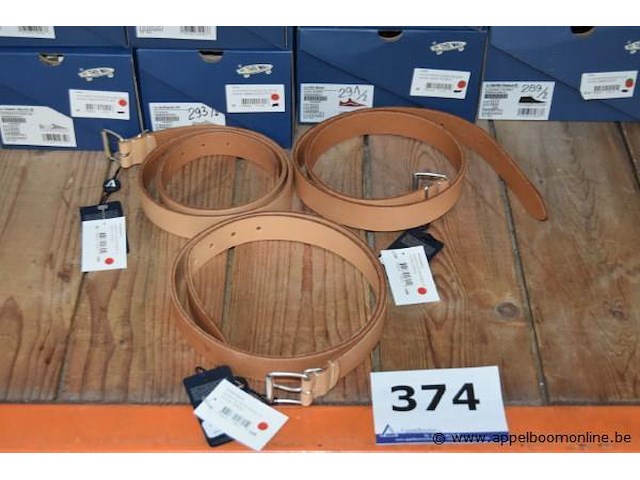 3 broeksriemen maat 90 - afbeelding 1 van  2