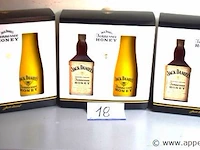 3 cadeauboxen jack daniels tennessee honey 35% - afbeelding 1 van  2