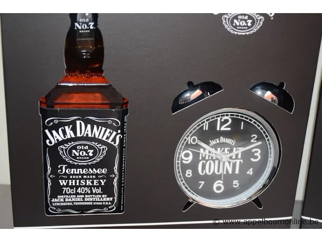 3 cadeausets jack daniels no 7 vv klok 40% - afbeelding 2 van  2