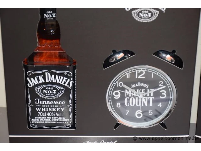 3 cadeausets jack daniels no 7 vv klok 40% - afbeelding 2 van  2