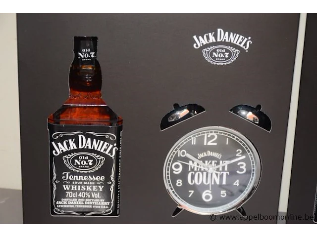 3 cadeausets jack daniels no 7 vv klok 40% - afbeelding 2 van  2