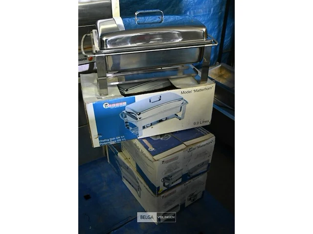 3 chafing dishs - afbeelding 4 van  4