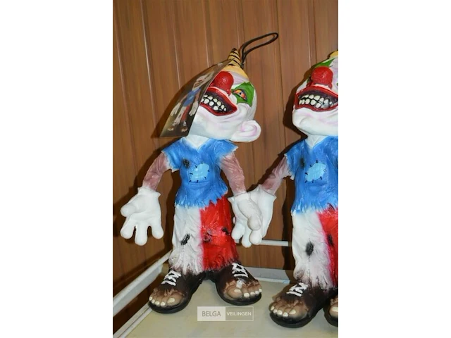 3 clowns halloween - afbeelding 3 van  3