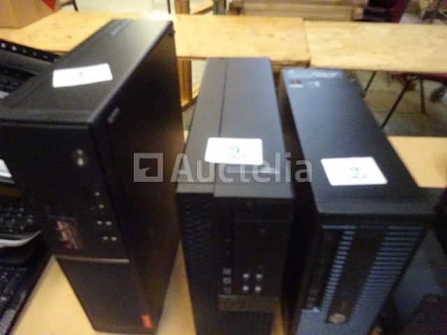 3 computertorens van dell, hp en lenovo - afbeelding 2 van  4