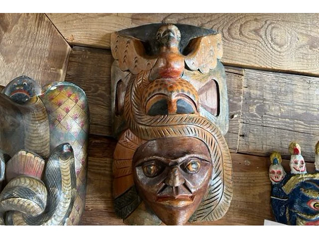 3 decoratiemaskers - afbeelding 3 van  5
