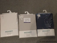 3 dekbedovertrekken 240x220 moodit - afbeelding 1 van  2