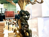 3-delig schouwgarnituur denière ft de bronzes - afbeelding 2 van  24