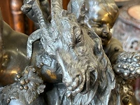 3-delig schouwgarnituur denière ft de bronzes - afbeelding 13 van  24