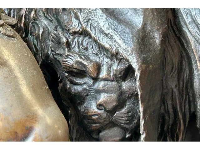 3-delig schouwgarnituur denière ft de bronzes - afbeelding 16 van  24