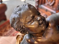 3-delig schouwgarnituur denière ft de bronzes - afbeelding 18 van  24