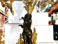 3-delig schouwgarnituur denière ft de bronzes - afbeelding 24 van  24
