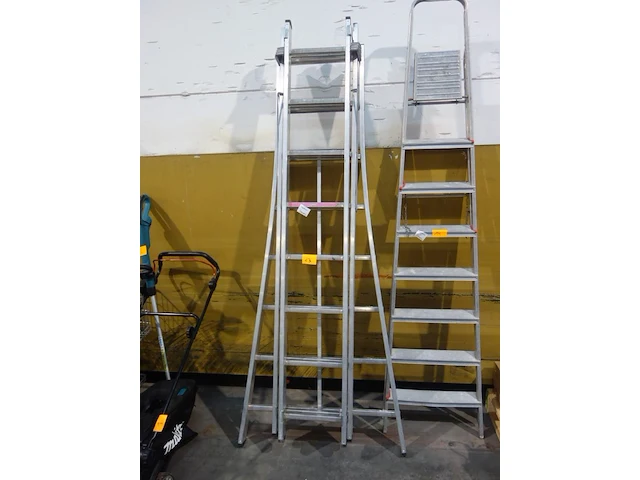 3-delige alu ladder altrex - afbeelding 1 van  3