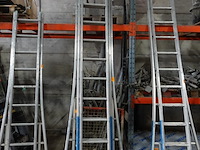 3-delige alu ladder desoot - afbeelding 1 van  3