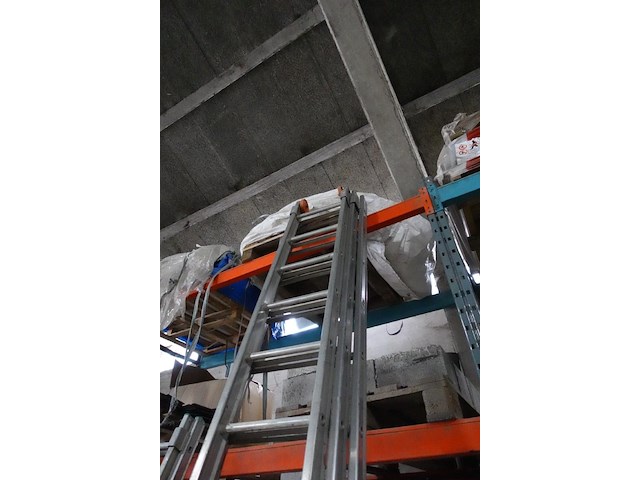 3-delige alu ladder desoot - afbeelding 3 van  3