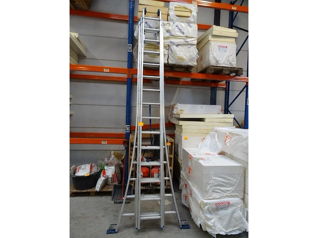 3-delige alu ladder solide - afbeelding 1 van  8