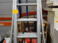 3-delige alu ladder solide - afbeelding 6 van  8