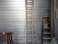 3-delige alu ladder solide - afbeelding 1 van  7